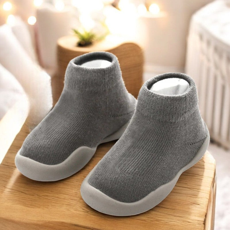 Chaussons Chaussette Pour Bébés Avec Semelle Antidérapante