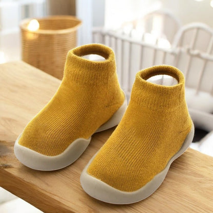 Chaussons Chaussette Pour Bébés Avec Semelle Antidérapante